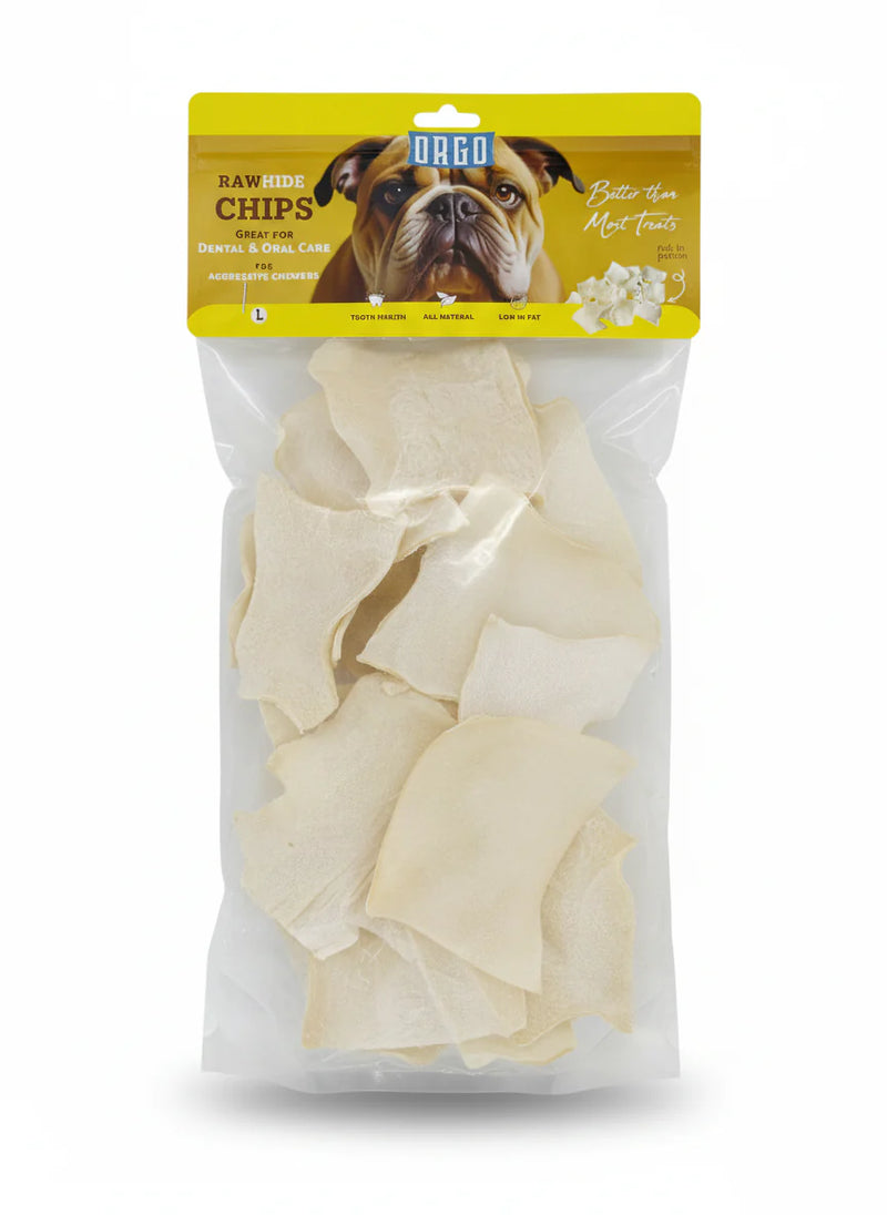 Orgo Rawhide Chips Dental & Oral Care 200gm