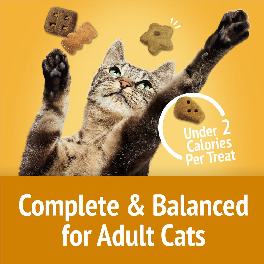Friskies Party Mix Cheezy Craze Crunch Cheddar, Swiss & Monterey Jack Flavors Cat Treats 170G