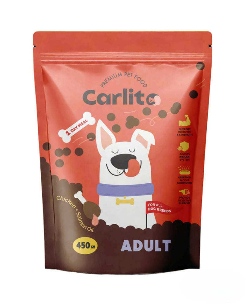 Carlito Dog Food for Adult Dogs (450G/1.5KG/5KG)