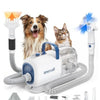 3-in-1 grooming kit: vacuum, dryer, and clippers