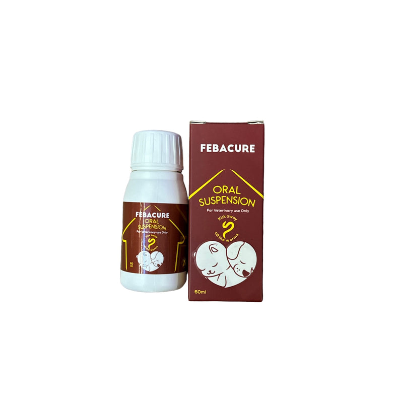 Febacure for Pets worm treatment 60 ml - PetYard