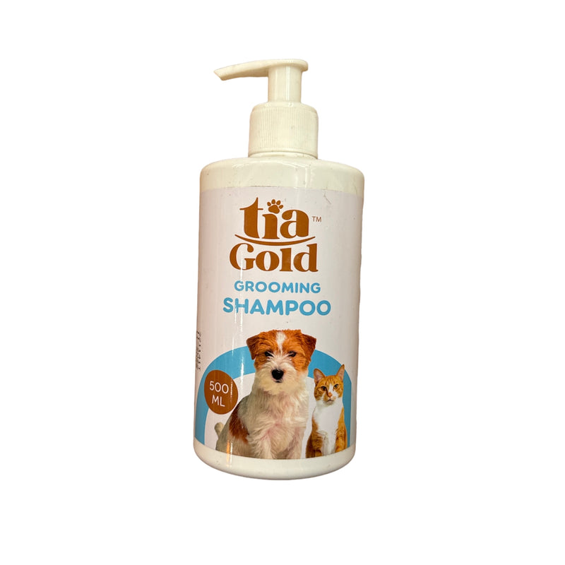 Tia Gold Shampoo 500ML (Deshedding/Grooming) - PetYard