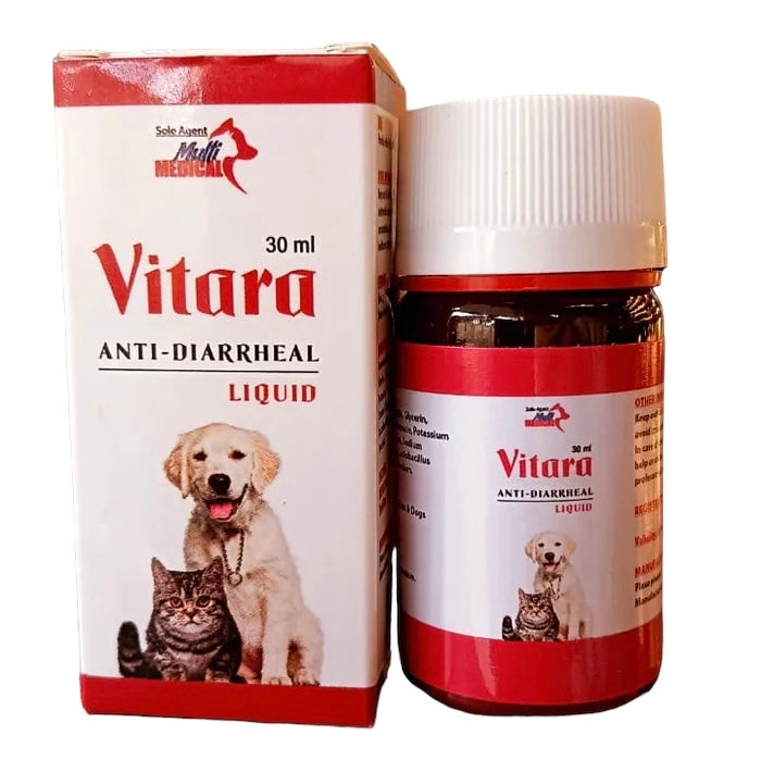 Vitara Anti - Diarrheal Liquid 30 ml - PetYard