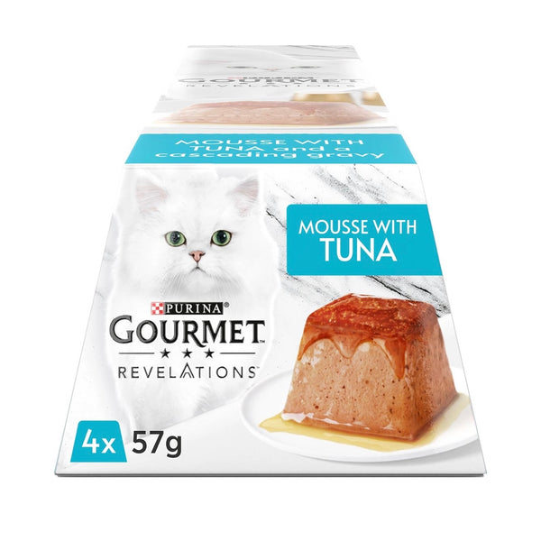 GOURMET Revelations Mousse with Tuna Wet Cat Food - PetYard