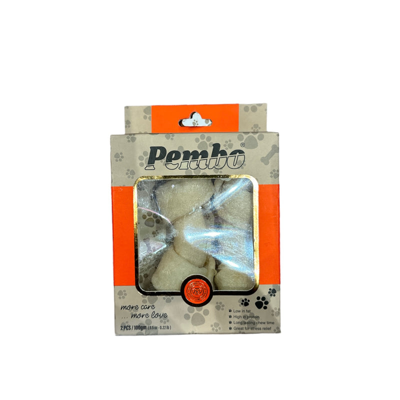 Pembo Bone Knotted Rawhide (2 pieces) - PetYard