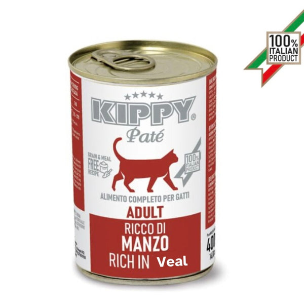 Kippy Cat Patè with Veal (400G) - PetYard