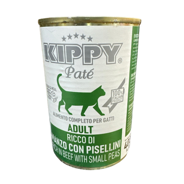 Kippy Cat Patè with Beef & Small Peas (400G) - PetYard