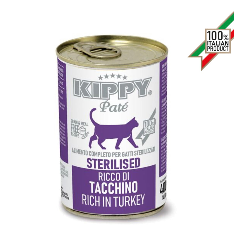 Kippy Cat Patè Sterilised with Turkey (400G) - PetYard