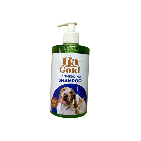 Tia Gold Shampoo 500ML (Deshedding/Grooming) - PetYard