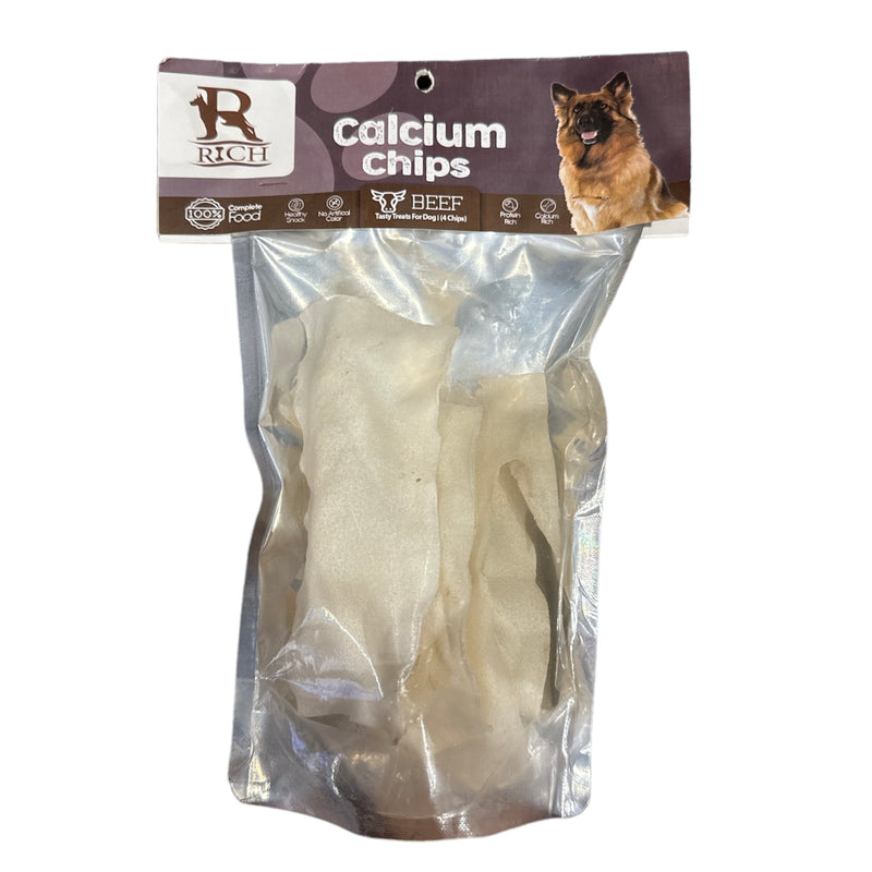 Rich Bone Rawhide Calcium Chips - PetYard