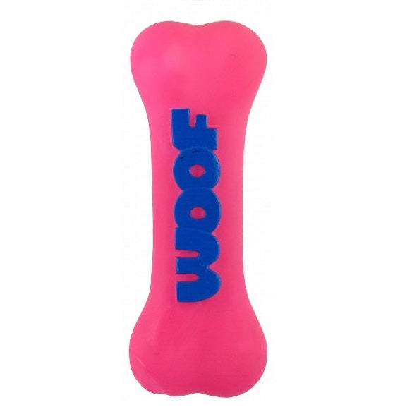 Woof Dog Toy Bone Shape