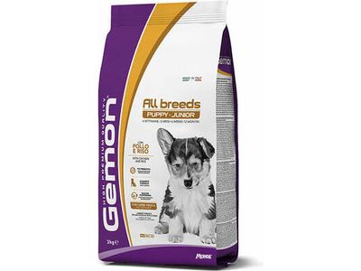 Gemon High Premium All Breeds Puppy&Junior Dog Dry Food 3KG