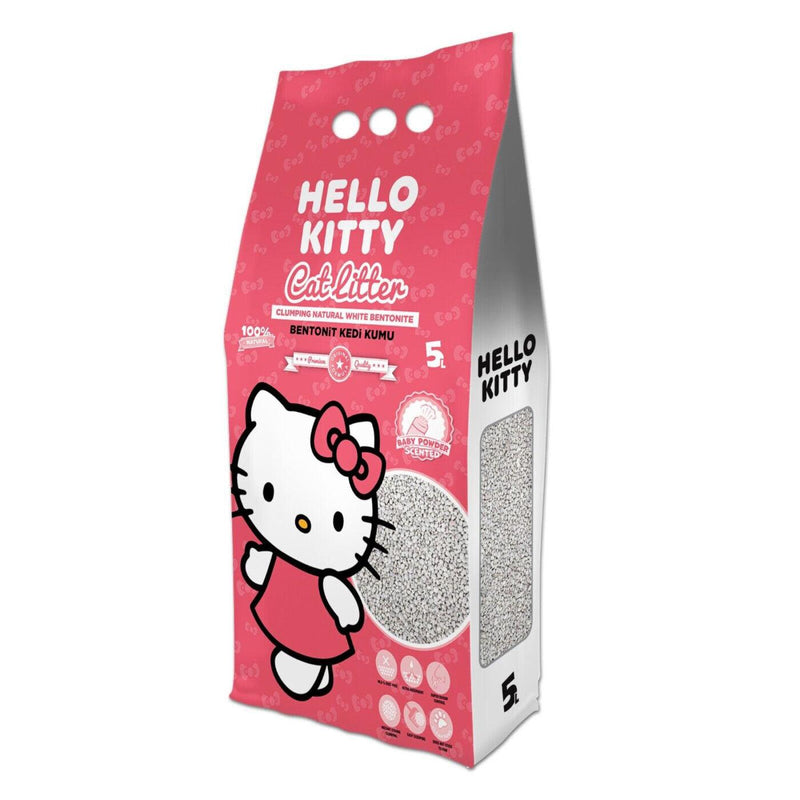 Hello Kitty Cat Litter 5L (Soap/BabyPowder/Lavander) - PetYard