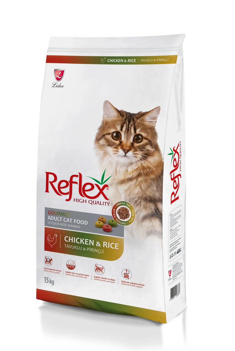 Reflex Chicken Cat Adult Dry food (2KG/15KG)