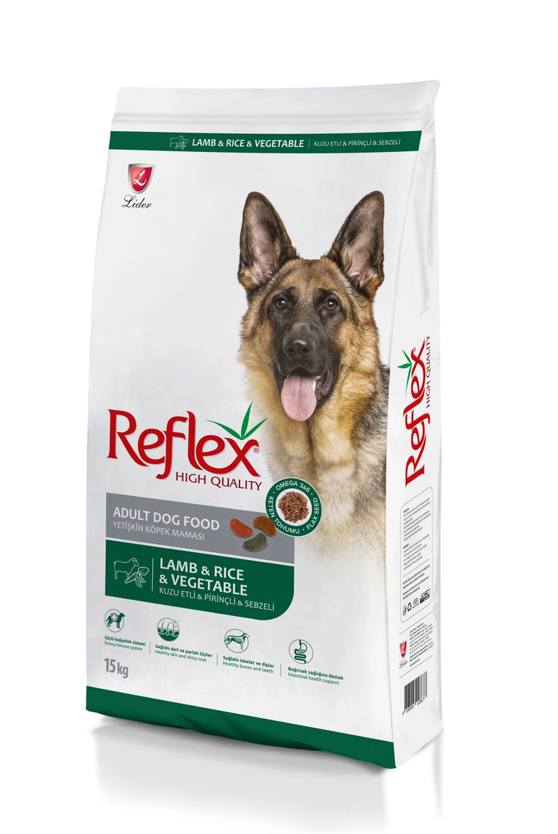 Reflex Lamb, Rice, & Vegetables Adult DryFood (3KG/15KG)