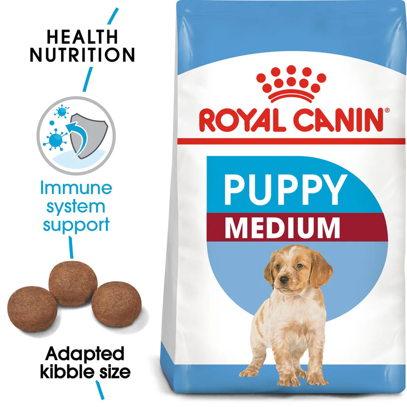 Royal Canin Medium Puppy (15KG) - Dry food for medium dogs - adult weight from 11 to 25 KG. from 2 to 12 months