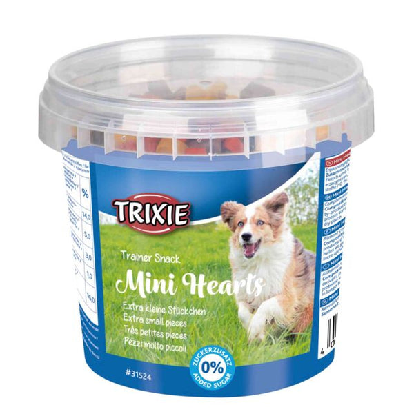 TRIXIE MINI HEARTS Trainer Snack with chicken, lamb and salmon 200 g - PetYard