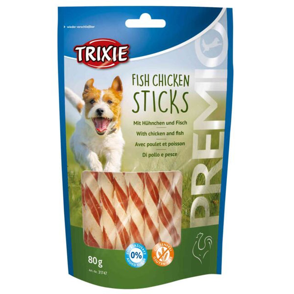 TRIXIE PREMIO Fish Chicken STICKS chicken&fish 80 g - PetYard