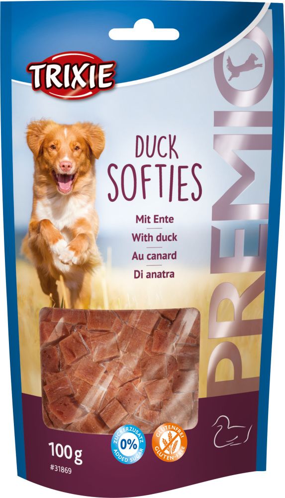 TRIXIE PREMIO DUCK SOFTIES duck 100 g - PetYard