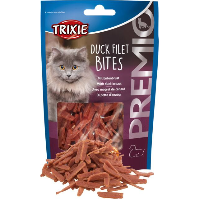 TRIXIE PREMIO DUCK FILET BITES for CATS 50 g - PetYard