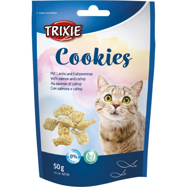 TRIXIE COOKIES for CATS salmon&catnip 50 g - PetYard