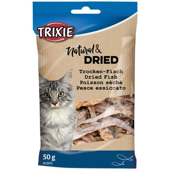 TRIXIE NATURAL & DRIED Dried FISH CATS 50 g - PetYard