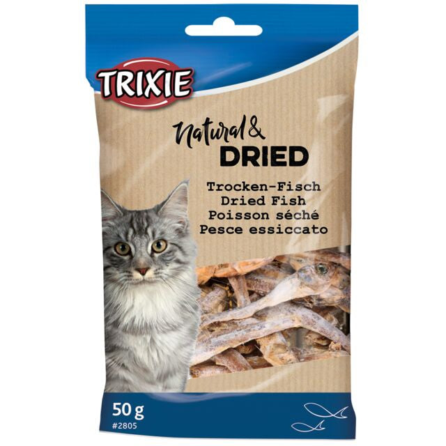 TRIXIE NATURAL & DRIED Dried FISH CATS 50 g - PetYard