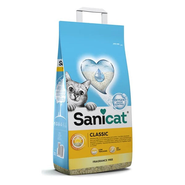 Sanicat Cat Litter - Classic Non-Clumping 20L - PetYard