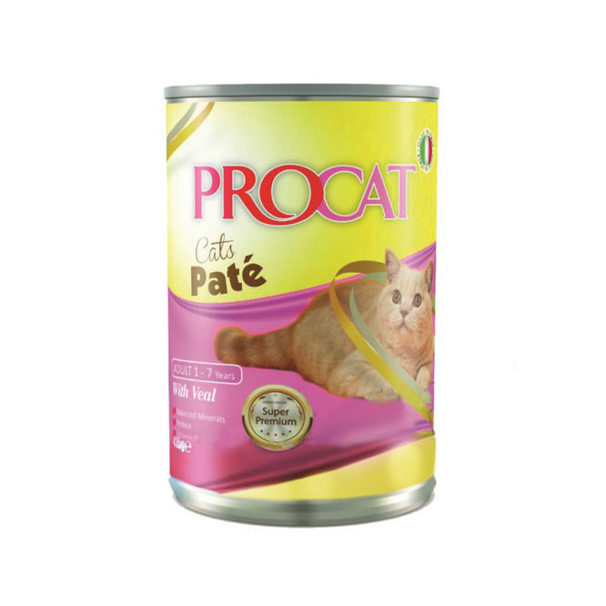 PROCAT Pate With Veal 400g - PetYard