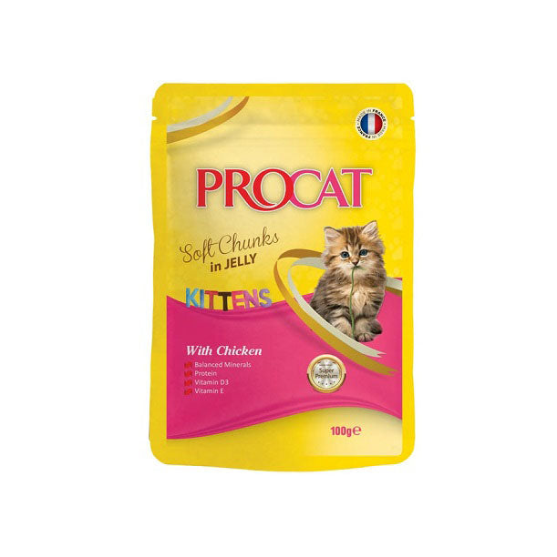 Procat Kitten With Chicken In Jelly 100 G - PetYard