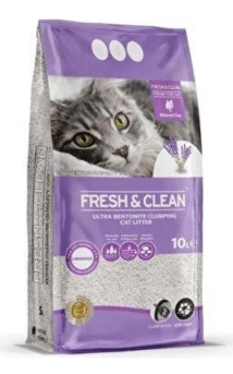 Fresh & Clean Ultra Clumping Cat Litter - Different Scents 10L