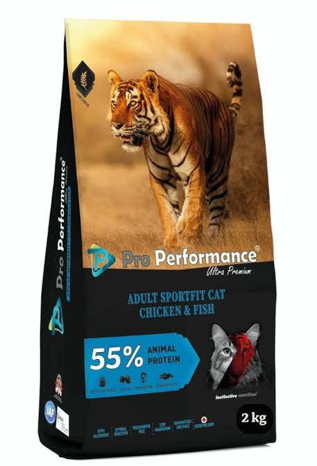 Pro Performance Adult Cat Dry Food Chicken & Fish 2KG