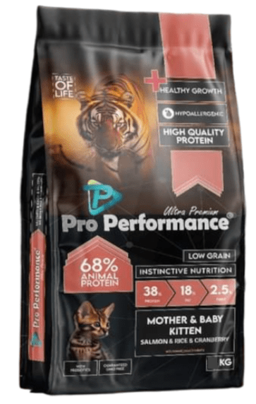 Pro Performance Mother & Baby Kitten with Salmon, Rice & Cranberry 2KG