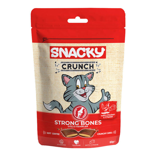 Snacky Crunch Four Different Flavors 60G - PetYard