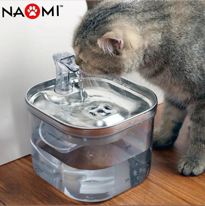 Smart Pet Water Fountain Stainless Steel Bowl