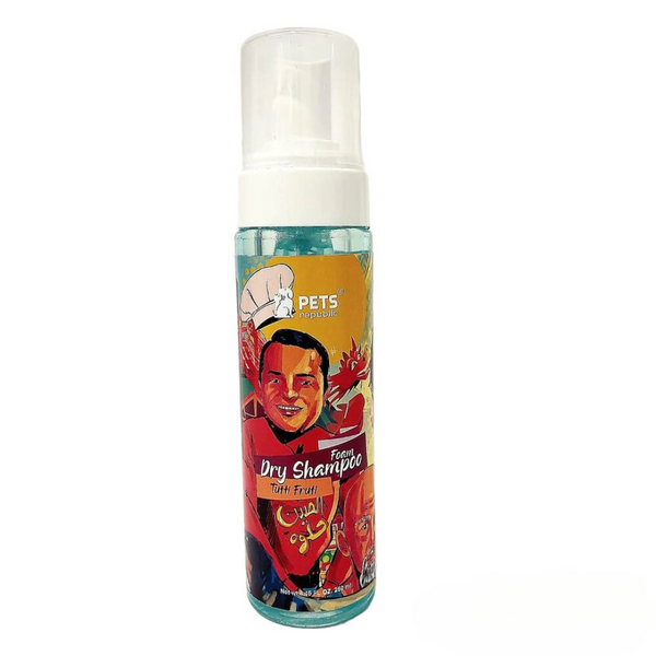 Pets Republic Foam Dry Shampoo (Tutti Fruti) 250Ml
