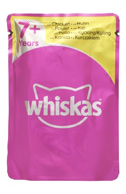 Whiskas Senior 7+ Wet cat food with Chicken 85 gm