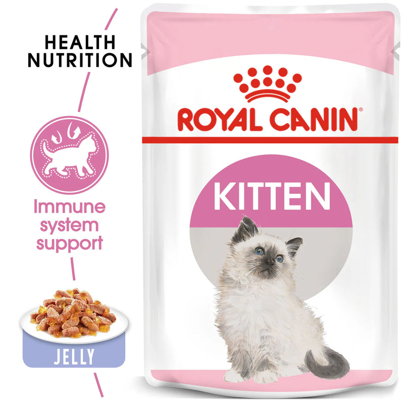 Royal Canin Kitten In Jelly (85gm\ Pouch) - Wet Food