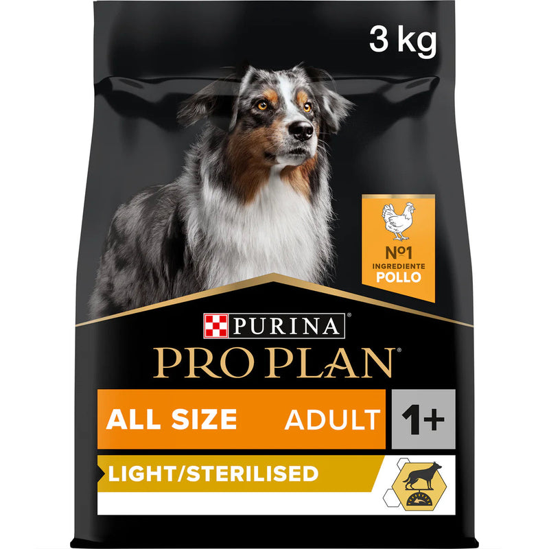 PURINA® Pro Plan® All Sizes Adult Light / Sterilised with OPTIWEIGHT®, Rich in Chicken Dry Dog Food