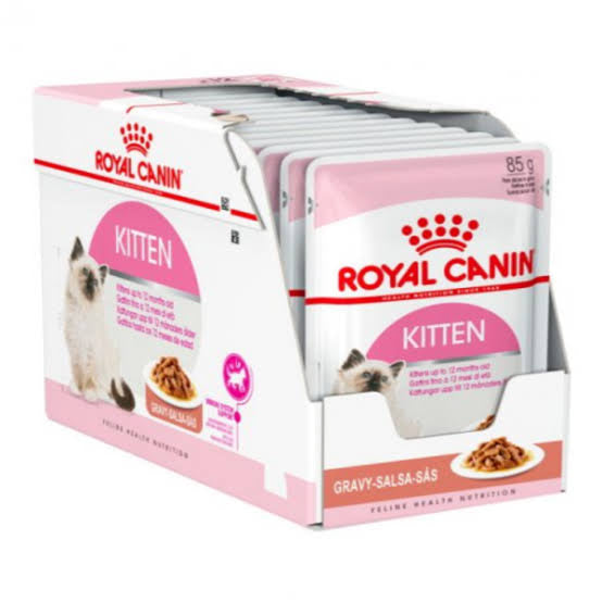 Royal Canin Kitten In Gravy (Box\ Pouch) - wet food for kittens up to 12 months