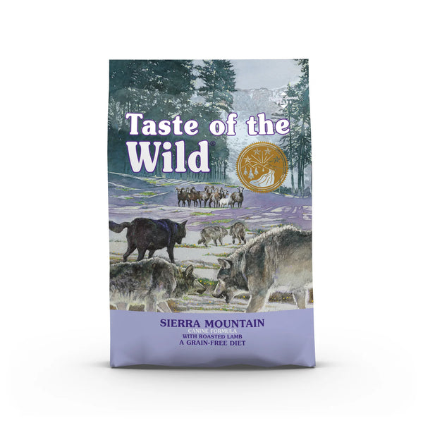 Taste of the Wild - Sierra Mountain Canine Recipe with Roasted Lamb 12.2kg