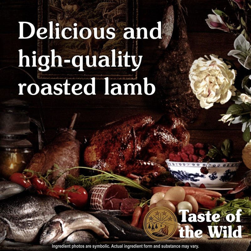 Taste of the Wild - Sierra Mountain Canine Recipe with Roasted Lamb 12.2kg