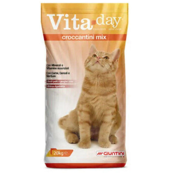 Vita Day Croccantini Mix Cat Dryfood - 20KG