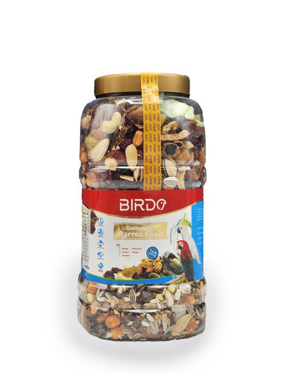 Birdo Golden Mix Parrot Food (500G/1KG)