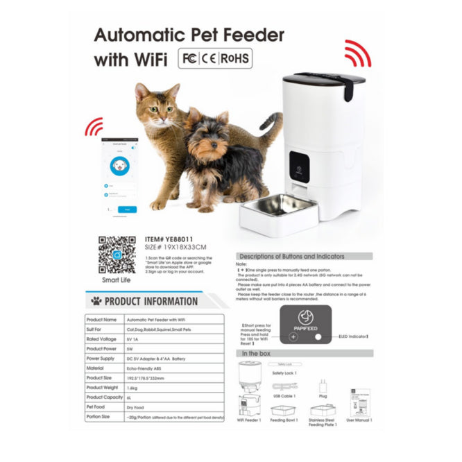 Naomi Electronic Pet Feeder