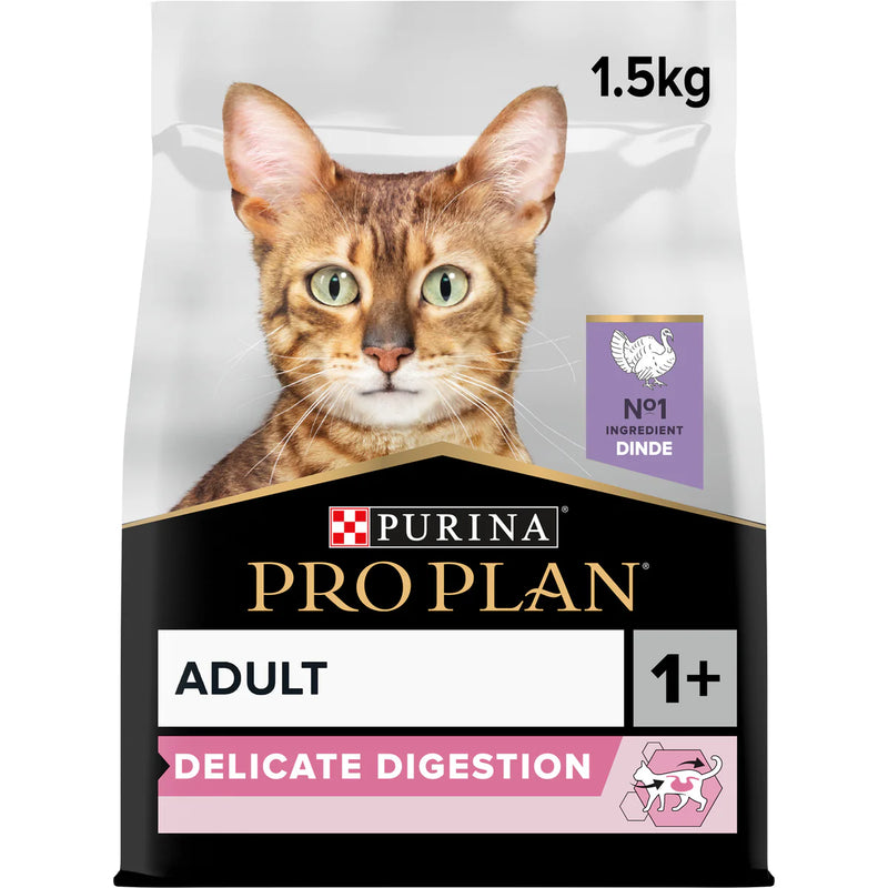 PURINA ® PRO PLAN ® Delicate Adult - OPTIDIGEST® - Rich in Turkey Dry Cat Food