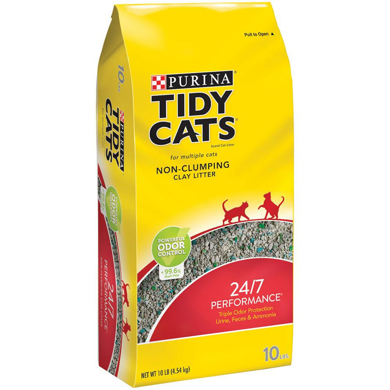 PURINA Tidy Cats Non Clumping Clay Litter 24/7 Performance 4.5Kg