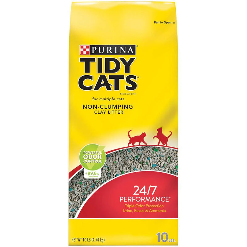 PURINA Tidy Cats Non Clumping Clay Litter 24/7 Performance 4.5Kg