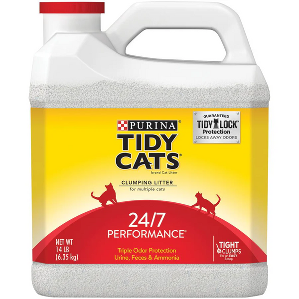 PURINA TIDY CATS 24-7 Performance Clumping Cat Litter 6.4Kg