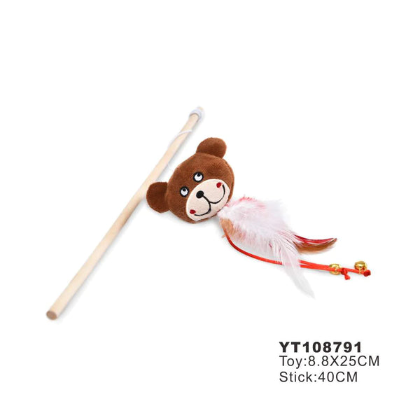 Naomi Cat Stick Toy - PetYard